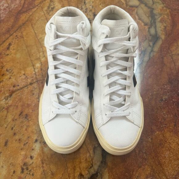 Veja Women's Minotaur Bastille High top sneakers Size 10 Preppy - Picture 6 of 11